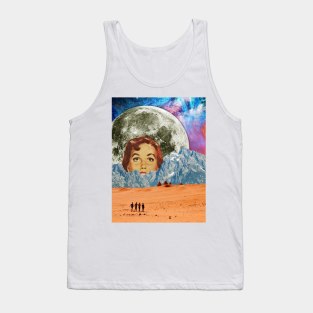 Moon Safari - Surreal/Collage Art Tank Top